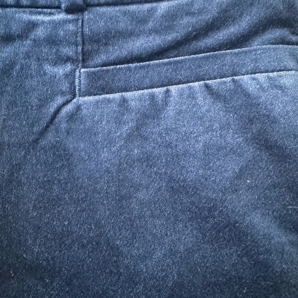 Banana Republic blue velvet Sloan pants - Picture 3 of 3